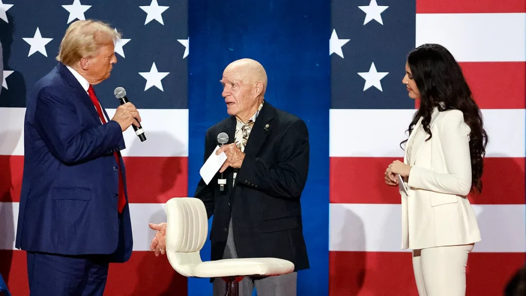 Trump Criticized for Receiving ‘Purple Heart’ from Vietnam Veteran